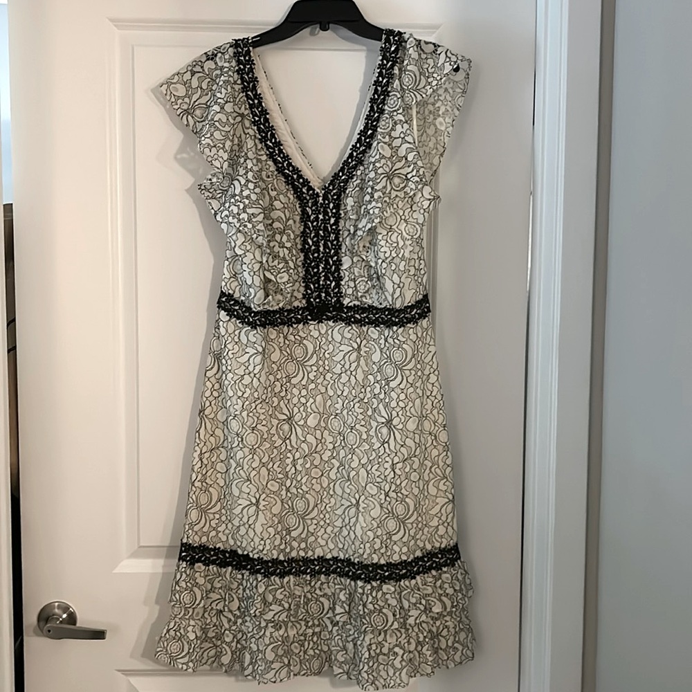 Combination lace dress